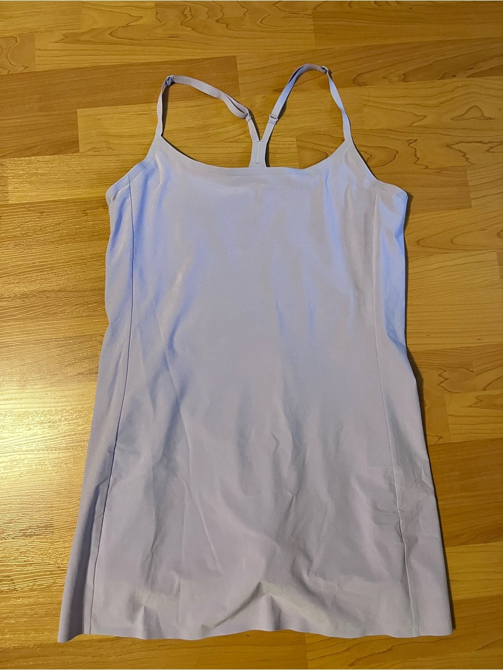 Light Lavender Spaghetti Strap Slip Dress